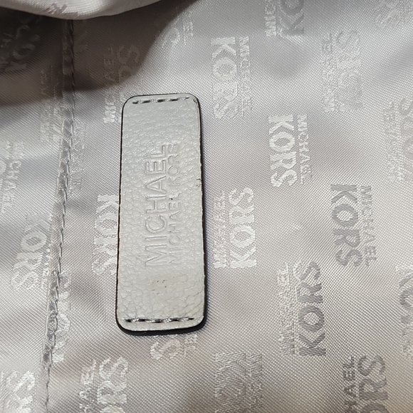 Authentic Michael Kors Genuine Leather Hamilton Weekender Bag TSA Travel Tote - Picture 2 of 15